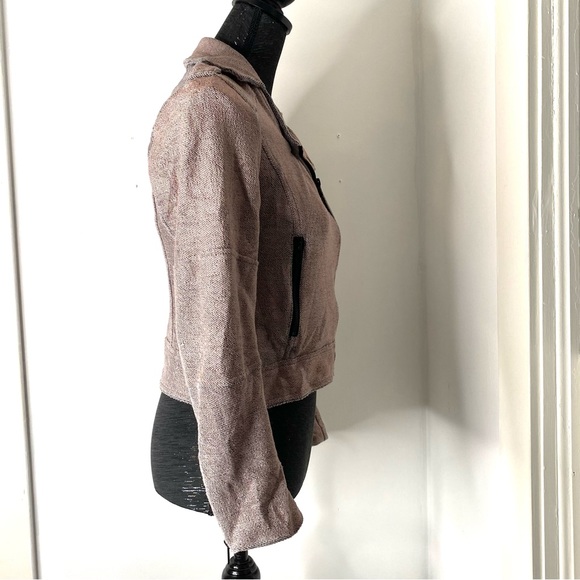 cupcakes & cashmere Pink Metallic Moto Jacket - Picture 10 of 12